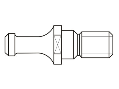 Захващащ болт за държач (ISO-30 / ISO-40)